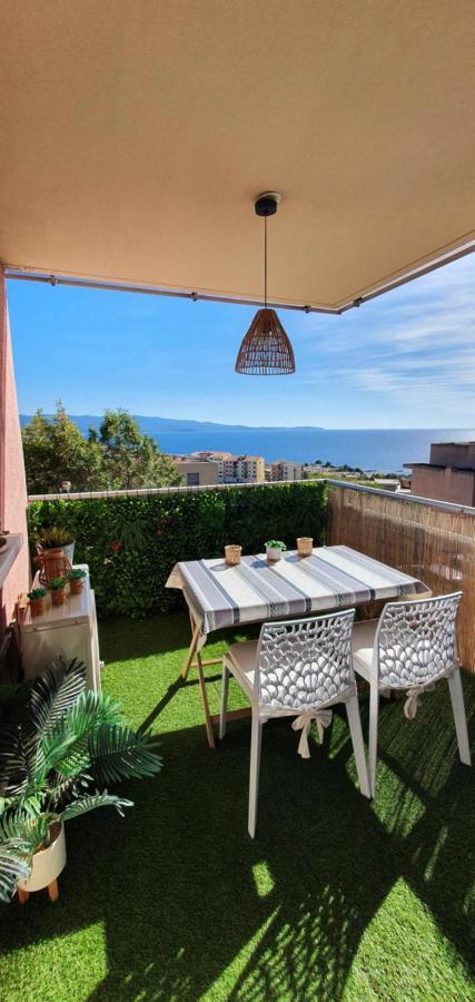 Appartement Ajaccio Vue Mer Panoramique מראה חיצוני תמונה